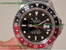 Replica ROLEX GMT Master II 16710 Coke Red Black Bezel BP Factory 2836