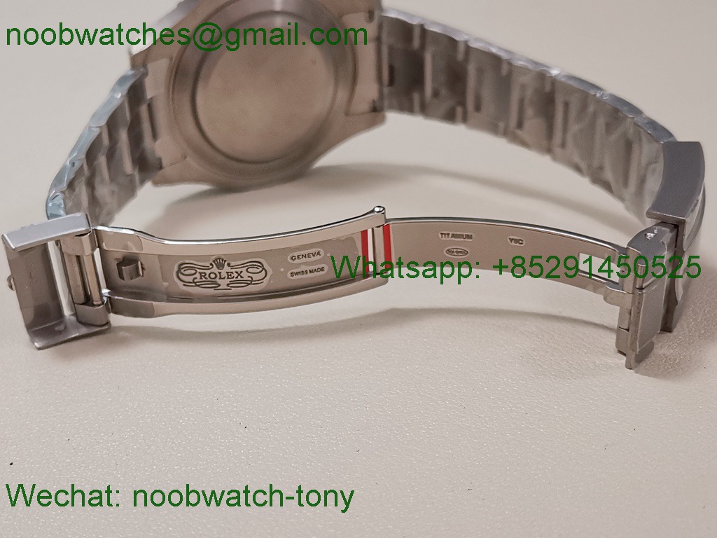 Replica Rolex YachtMaster 226627 42mm Titanium Black TWF SuperCLone VR3235