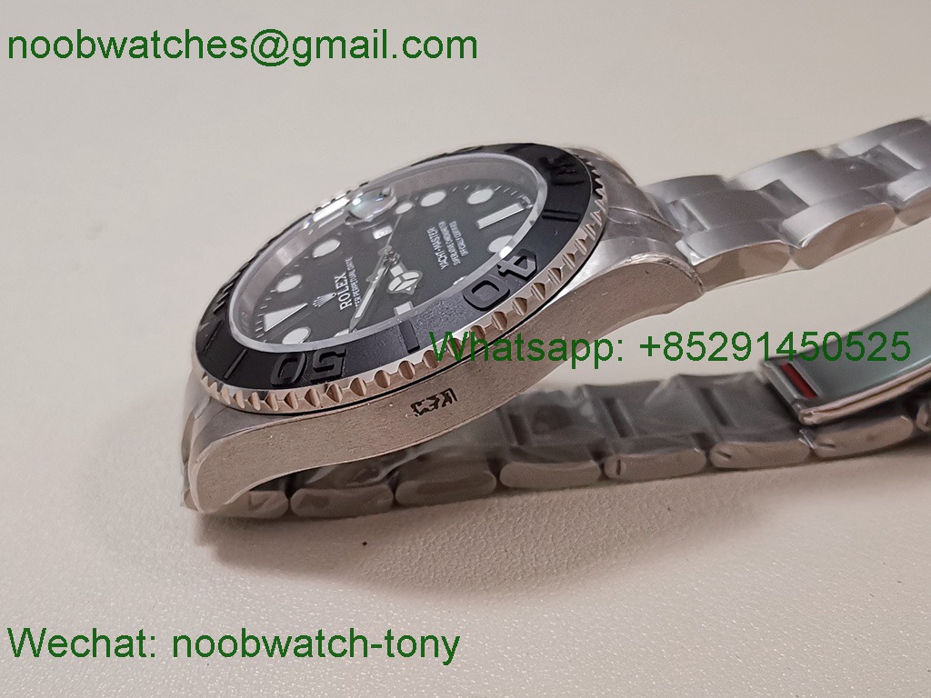 Replica Rolex YachtMaster 226627 42mm Titanium Black TWF SuperCLone VR3235