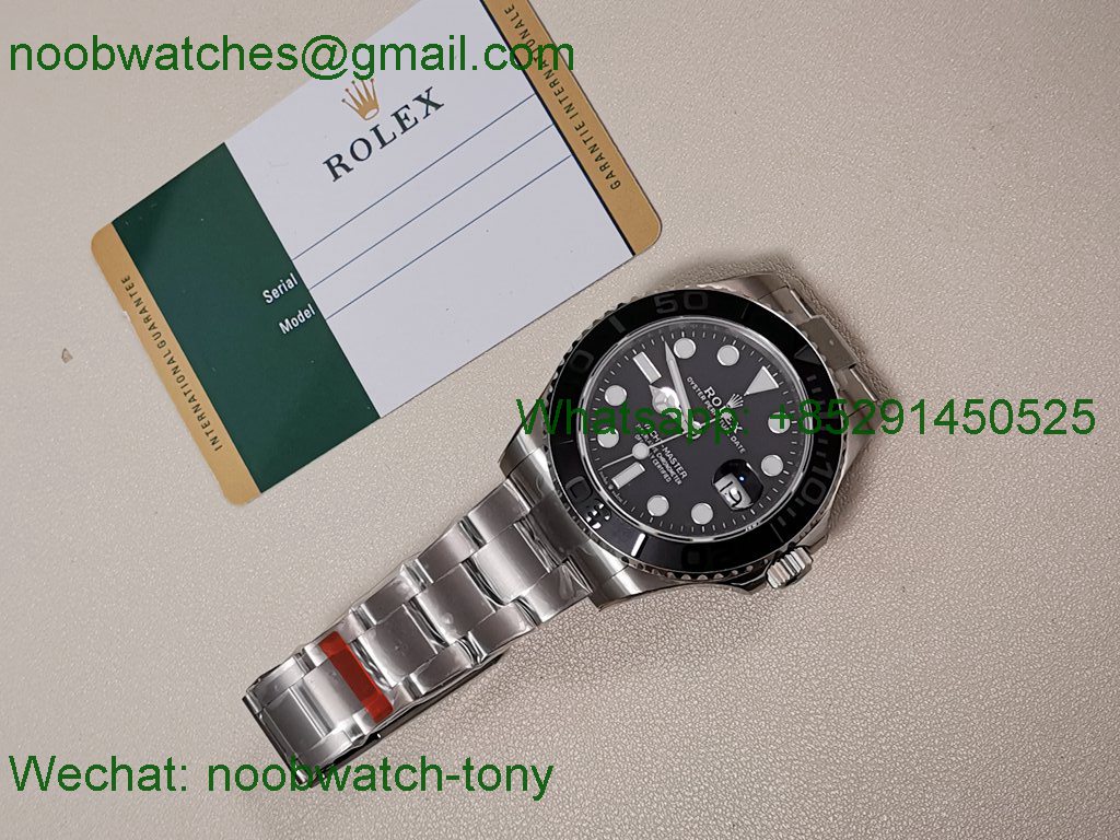 Replica Rolex YachtMaster 226627 42mm Titanium Black TWF SuperCLone VR3235