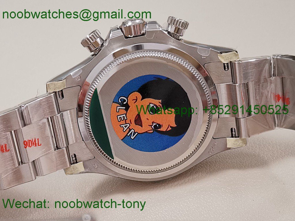 Replica Rolex Daytona 126509 Clean 1:1 Best 904L Black Silver Dial SH4131