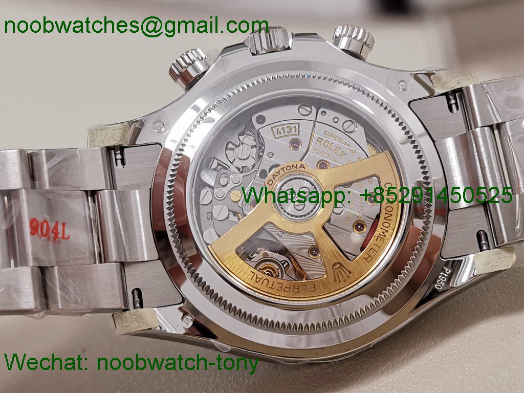 Replica Rolex Daytona 126506 Ice Blue Dial Diamond Markers 904L Clean SuperClone Best SH4131