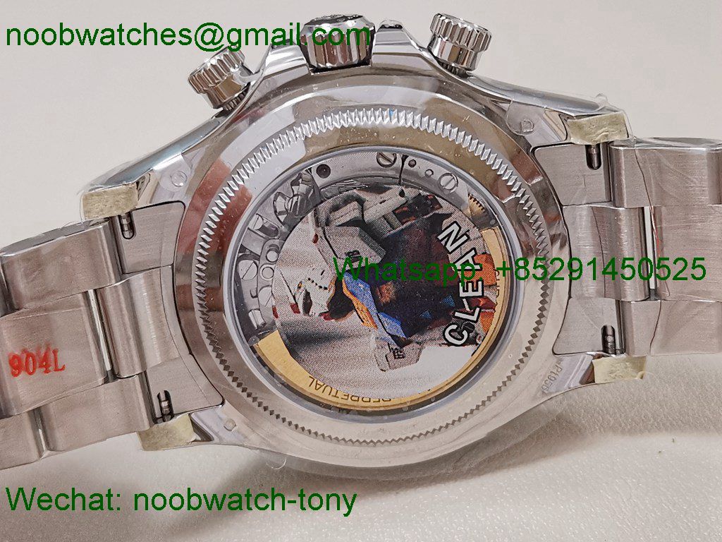 Replica Rolex Daytona 126506 Ice Blue Dial Diamond Markers 904L Clean SuperClone Best SH4131