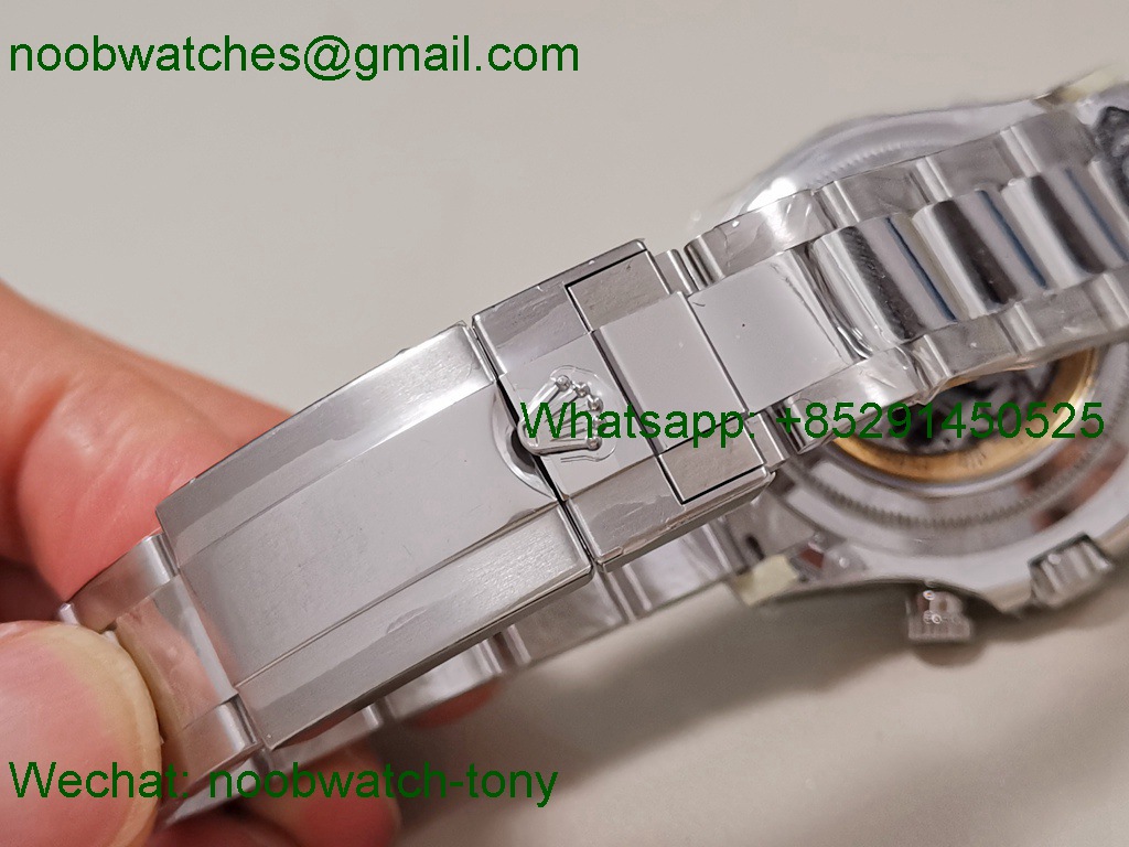 Replica Rolex Daytona 126506 Ice Blue Dial Diamond Markers 904L Clean SuperClone Best SH4131