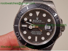 Replica Rolex YachtMaster 226627 42mm Titanium Black TWF SuperCLone VR3235