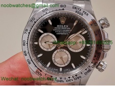 Replica Rolex Daytona 126509 Clean 1:1 Best 904L Black Silver Dial SH4131