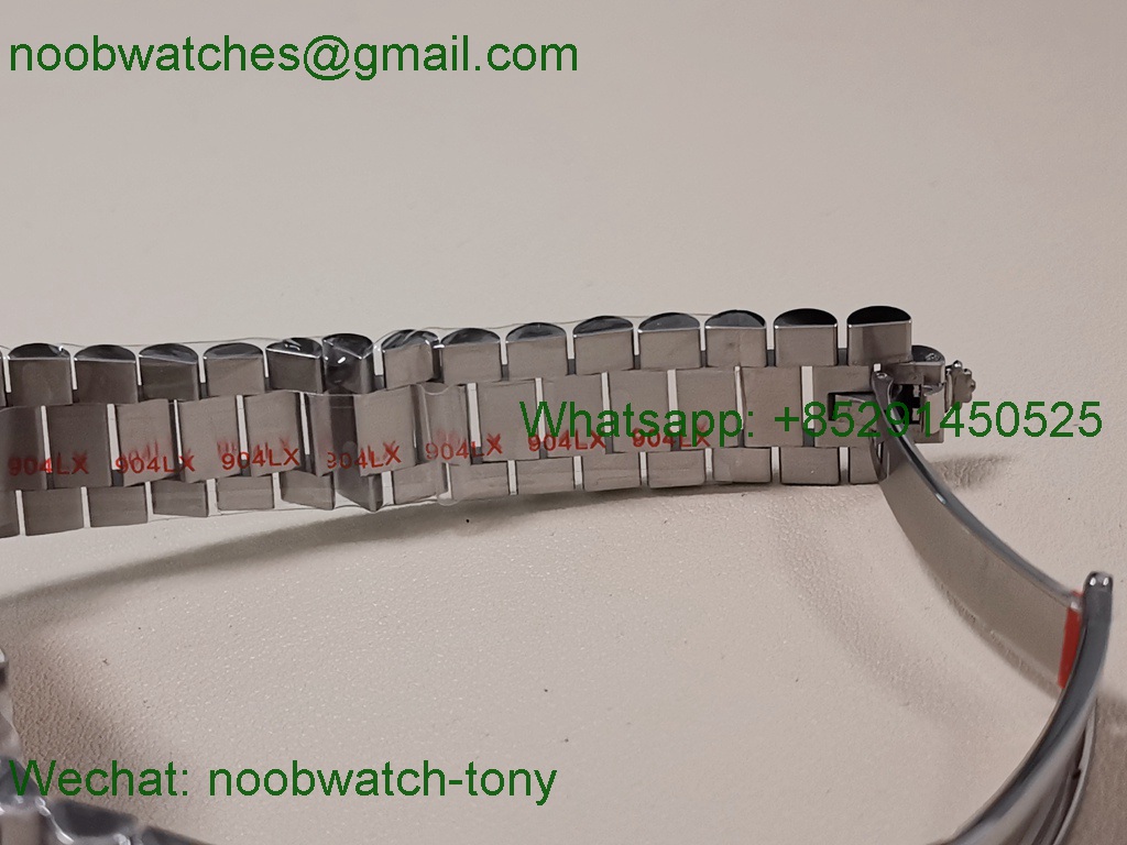 Replica Rolex DayDate 40mm QF SuperClone Black Diamond Dial President A2836 V6 Gain Weight