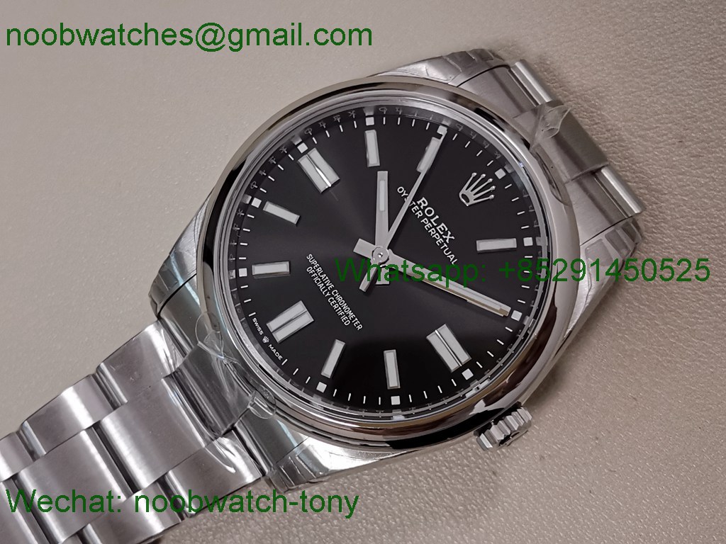 Replica ROLEX Oyster Perpetual 124300 41mm Black Dial VSF 1:1 Best SuperClone VS3235