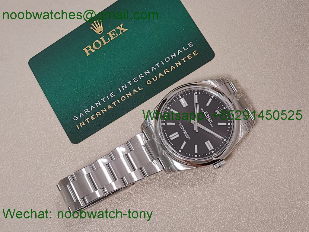 Replica ROLEX Oyster Perpetual 124300 41mm Black Dial VSF 1:1 Best SuperClone VS3235