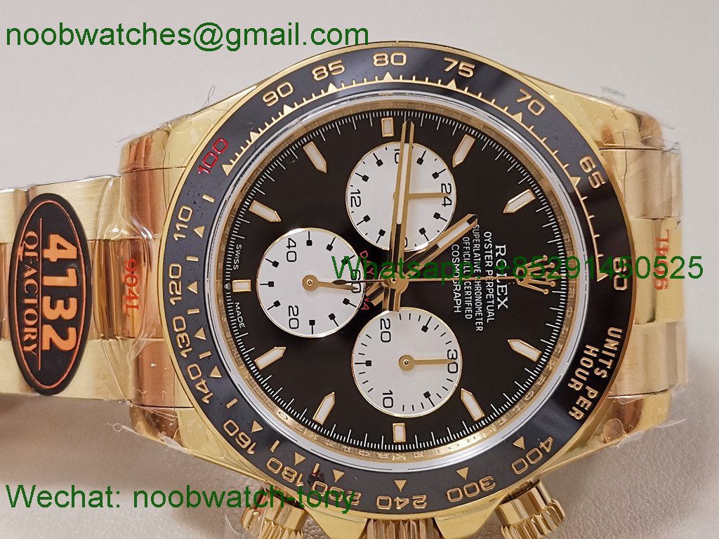 Replica Rolex Daytona 126528LN LeMans QF SuperCLone Best Yellow Gold QF4132 V8