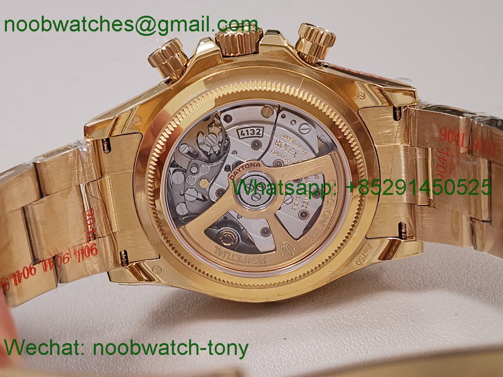 Replica Rolex Daytona 126528LN LeMans QF SuperCLone Best Yellow Gold QF4132 V8