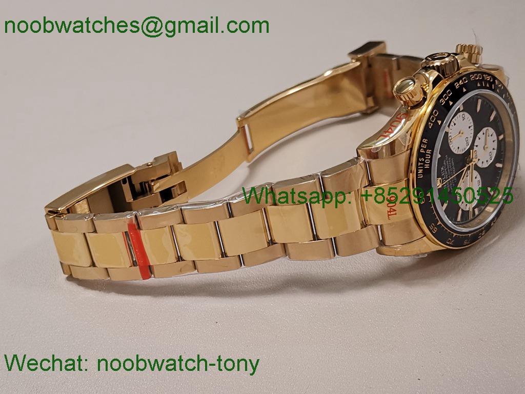 Replica Rolex Daytona 126528LN LeMans QF SuperCLone Best Yellow Gold QF4132 V8
