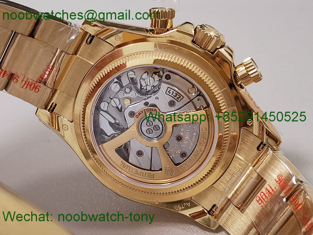 Replica Rolex Daytona 126528LN LeMans QF SuperCLone Best Yellow Gold QF4132 V8