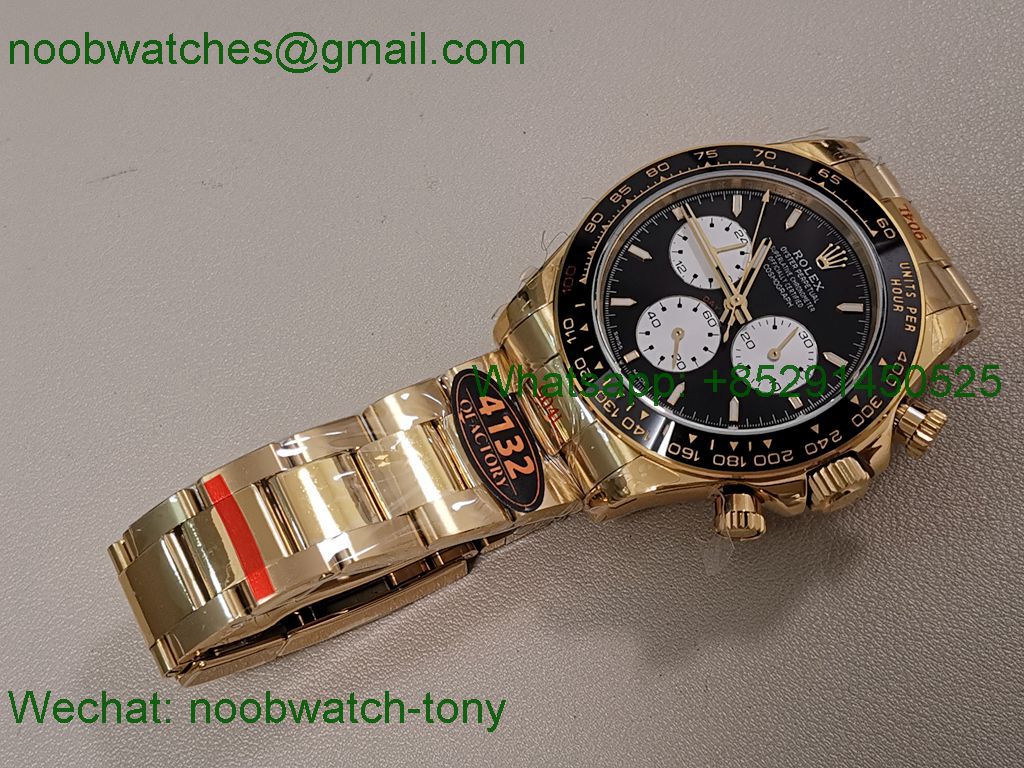 Replica Rolex Daytona 126528LN LeMans QF SuperCLone Best Yellow Gold QF4132 V8