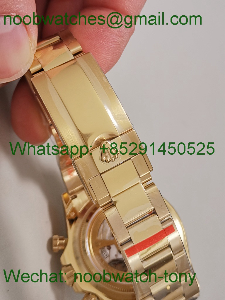 Replica Rolex Daytona 126528LN LeMans QF SuperCLone Best Yellow Gold QF4132 V8