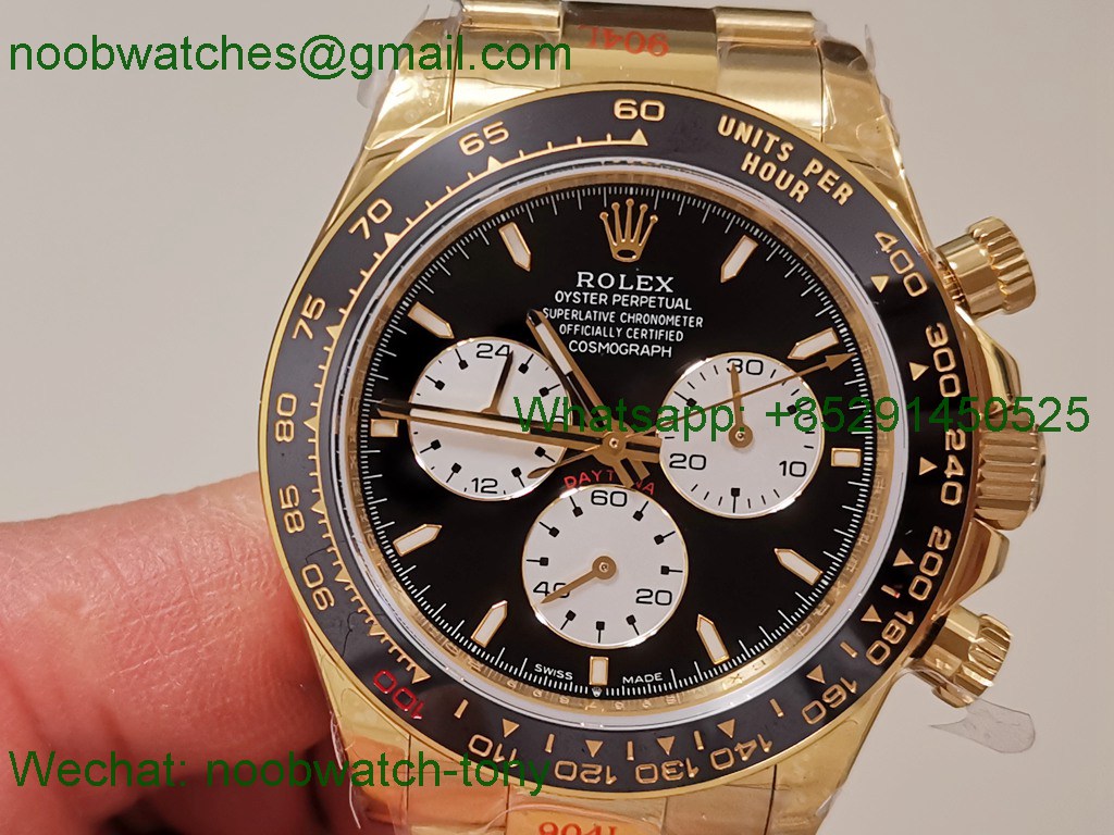 Replica Rolex Daytona 126528LN LeMans QF SuperCLone Best Yellow Gold QF4132 V8