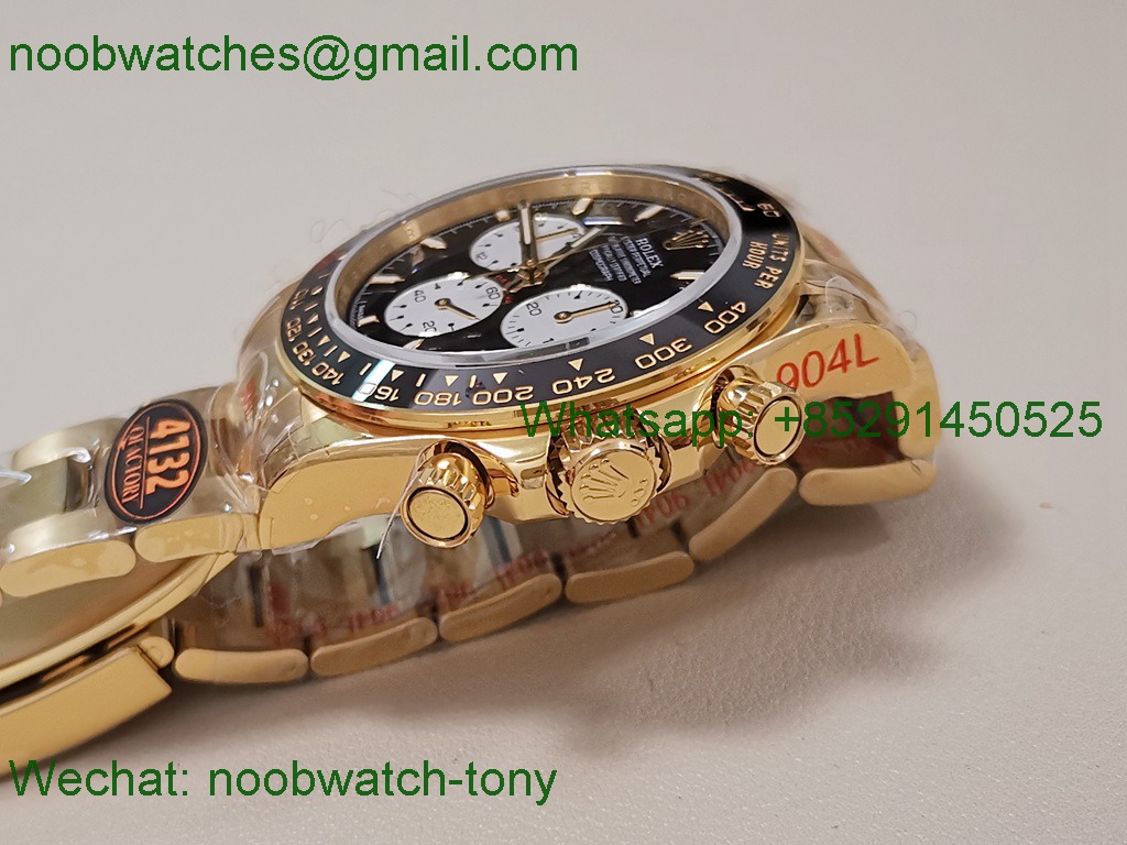 Replica Rolex Daytona 126528LN LeMans QF SuperCLone Best Yellow Gold QF4132 V8