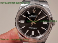 Replica ROLEX Oyster Perpetual 124300 41mm Black Dial VSF 1:1 Best SuperClone VS3235