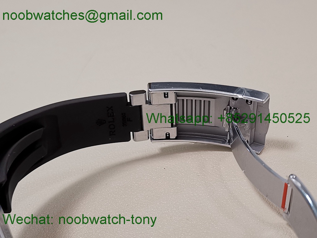 Replica Rolex Sky-Dweller 336239 Gain Weight Heavy ZF SuperCLone Black Oysterflex Rubber 2824