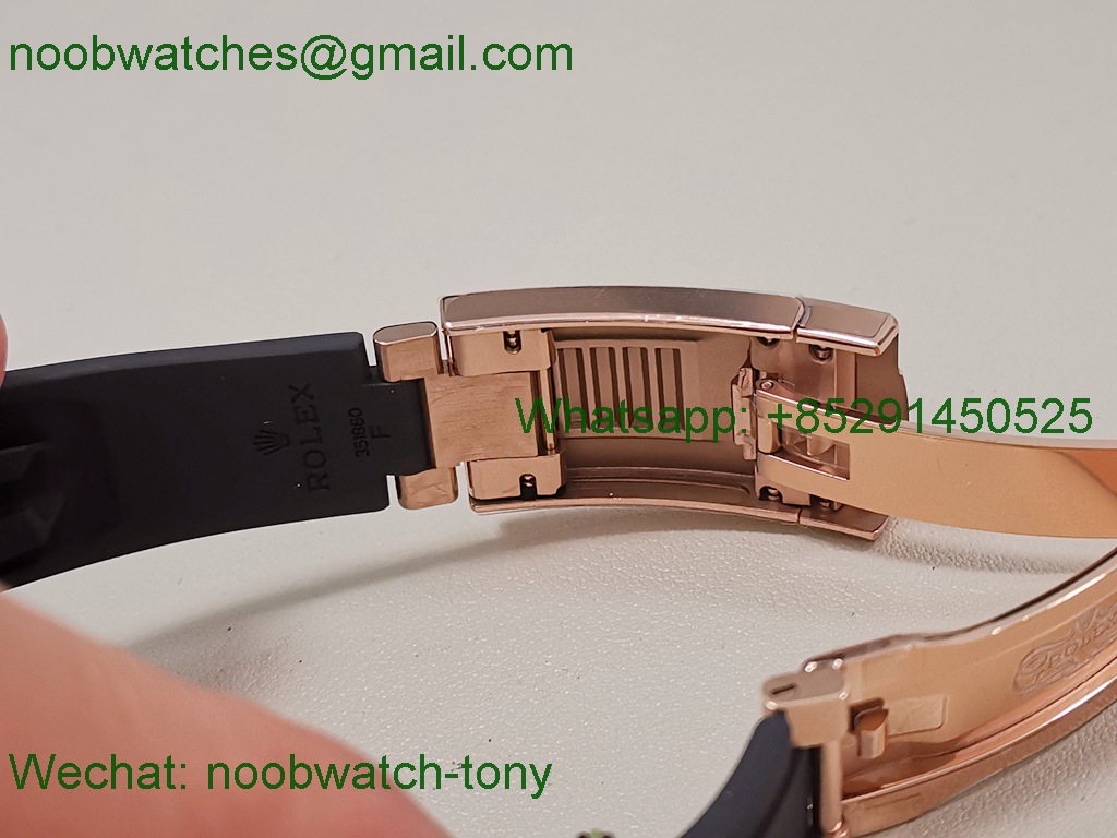 Replica Rolex Sky-Dweller 336235 Gain Weight Rose Gold ZF SuperCLone White Dial Rubber 2824