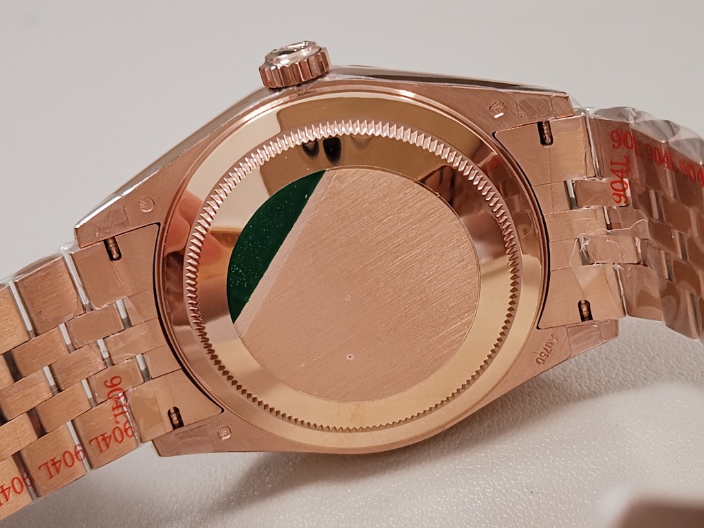 Replica Rolex Sky-Dweller 326935 Rose Gold Noob Best Blue Dial Jubilee 