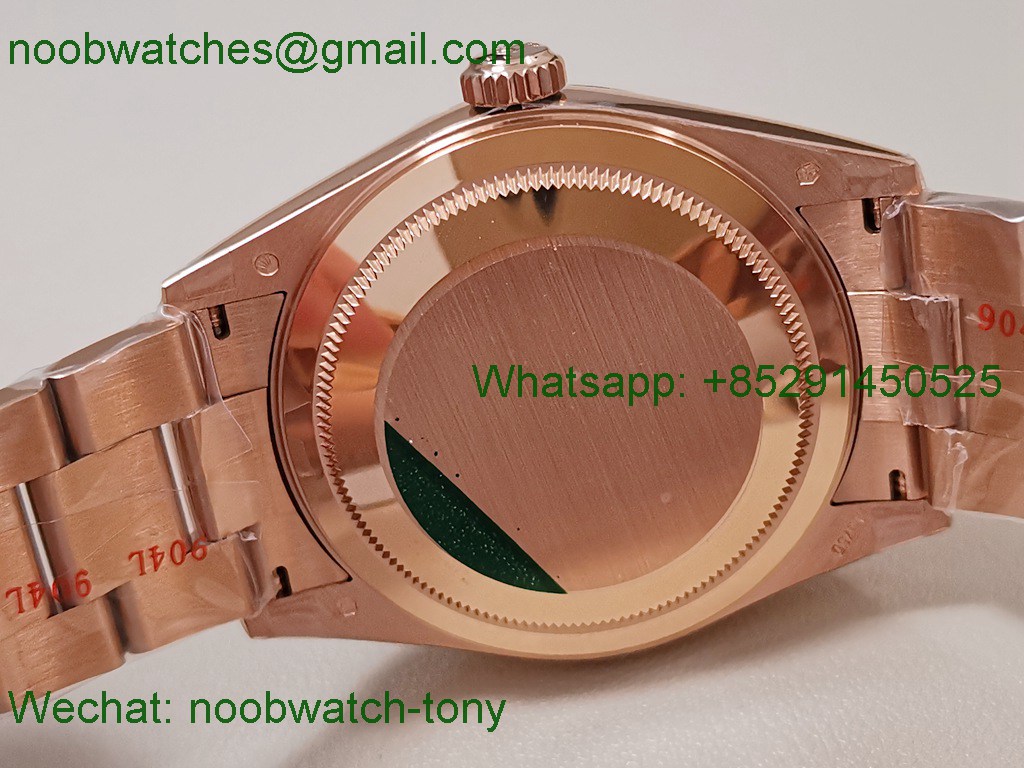 Replica Rolex Sky-Dweller 326935 Rose Gold Noob Best Blue Dial Oyster