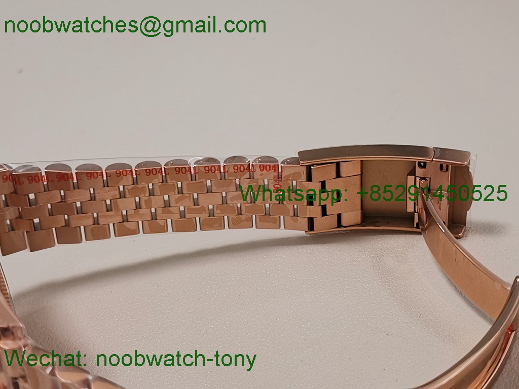 Replica Rolex Sky-Dweller 326935 Rose Gold Noob Best Gray Dial Julibee 