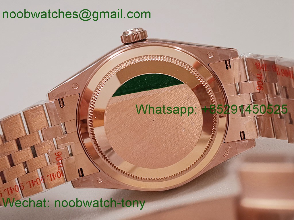 Replica Rolex Sky-Dweller 326935 Rose Gold Noob Best Gray Dial Julibee 