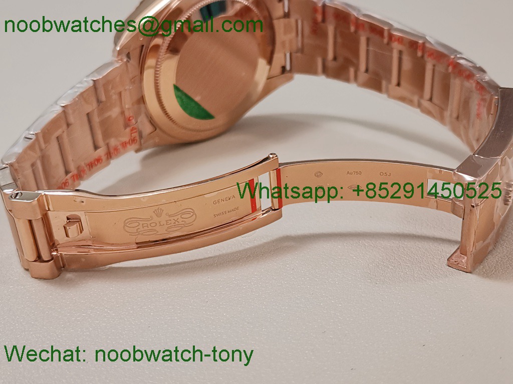 Replica Rolex Sky-Dweller 326935 Rose Gold Noob Best Gray Dial Oyster