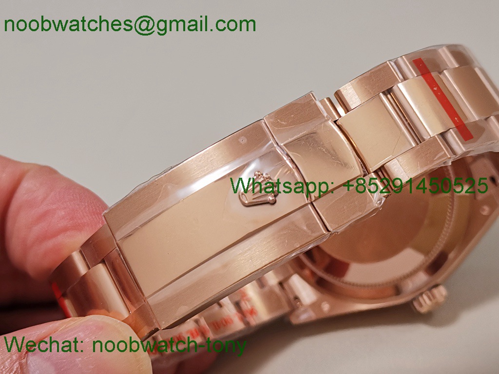 Replica Rolex Sky-Dweller 326935 Rose Gold Noob Best Gray Dial Oyster