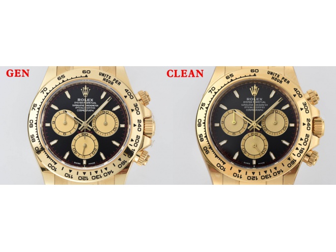 Replica Rolex Daytona 126505 Rose Gold Clean 1:1 Best SuperCLone Black Dial SH4131
