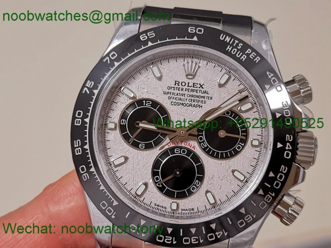 Replica Rolex Daytona 126519 QF Gain Weight V11 1:1 Best SuperCLone Meteorite Oysterflex SH4131