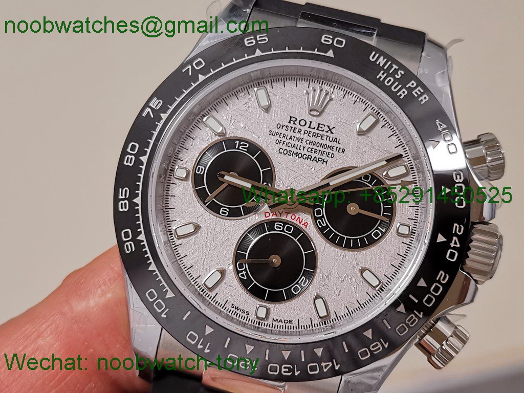 Replica Rolex Daytona 126519 QF Gain Weight V11 1:1 Best SuperCLone Meteorite Oysterflex SH4131