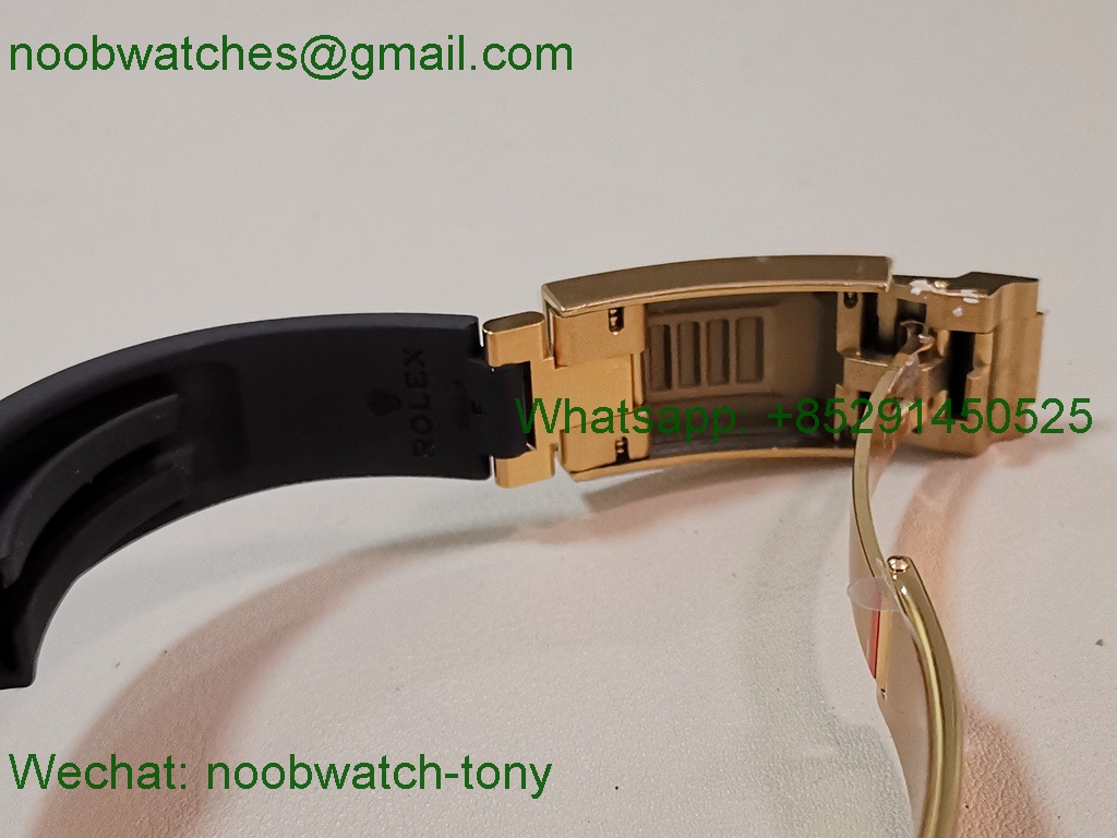 Replica Rolex Daytona 126518 Yellow Gold Gain Weight V10 QF 1:1 Best SuperCLone Tiffany Turquoise Blue Dial Oysterflex S