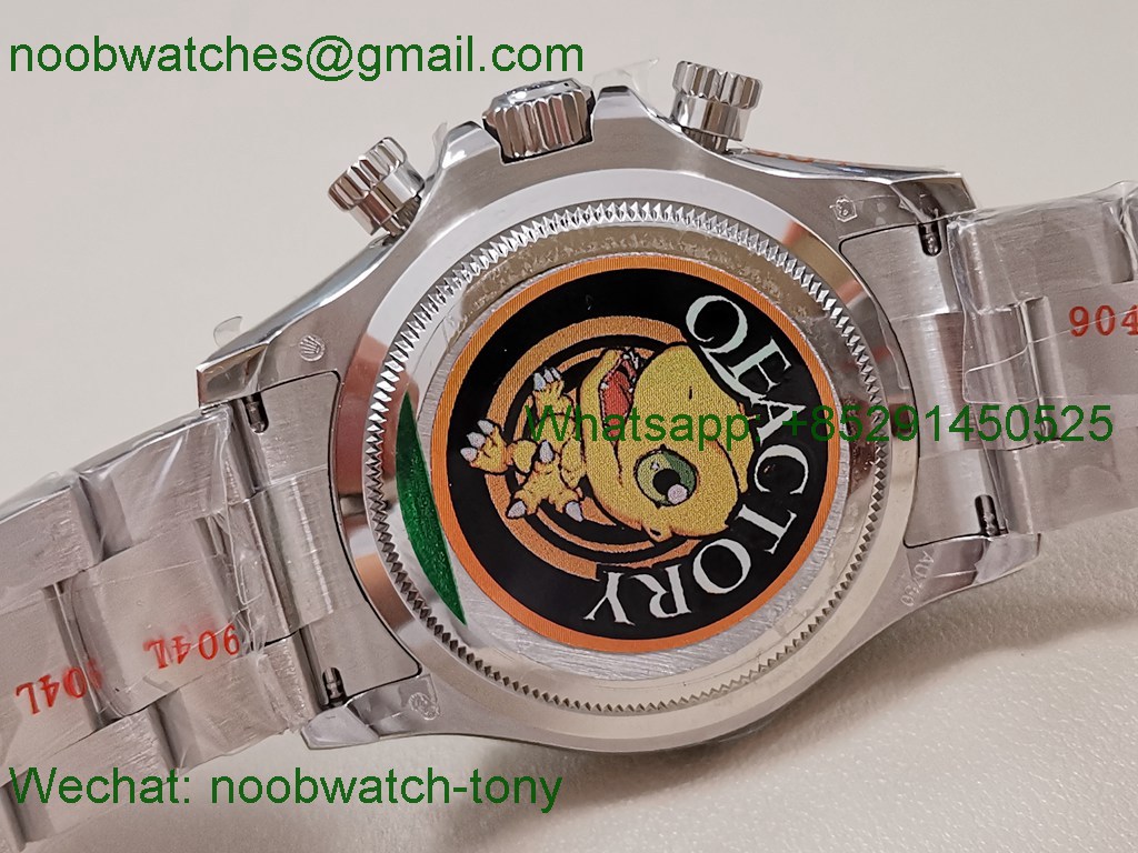 Replica Rolex Daytona 126505 Gain Weight QF 1:1 Best SuperCLone Black Dial Diamond SH4131 V6