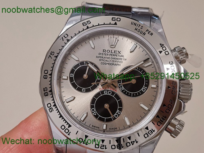 Replica Rolex Daytona 126505 Gain Weight QF 1:1 Best SuperCLone Gray Dial SH4131 V6