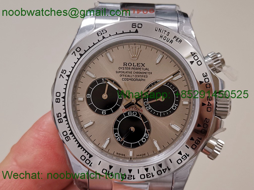 Replica Rolex Daytona 126505 Gain Weight QF 1:1 Best SuperCLone Gray Dial SH4131 V6