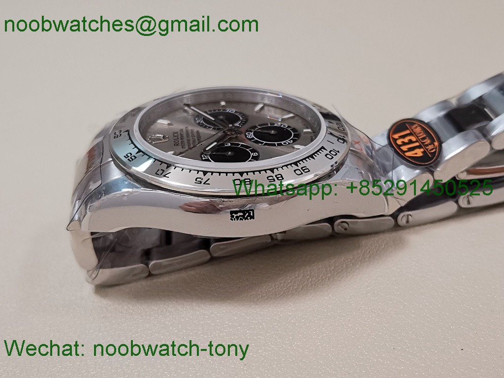 Replica Rolex Daytona 126505 Gain Weight QF 1:1 Best SuperCLone Gray Dial SH4131 V6