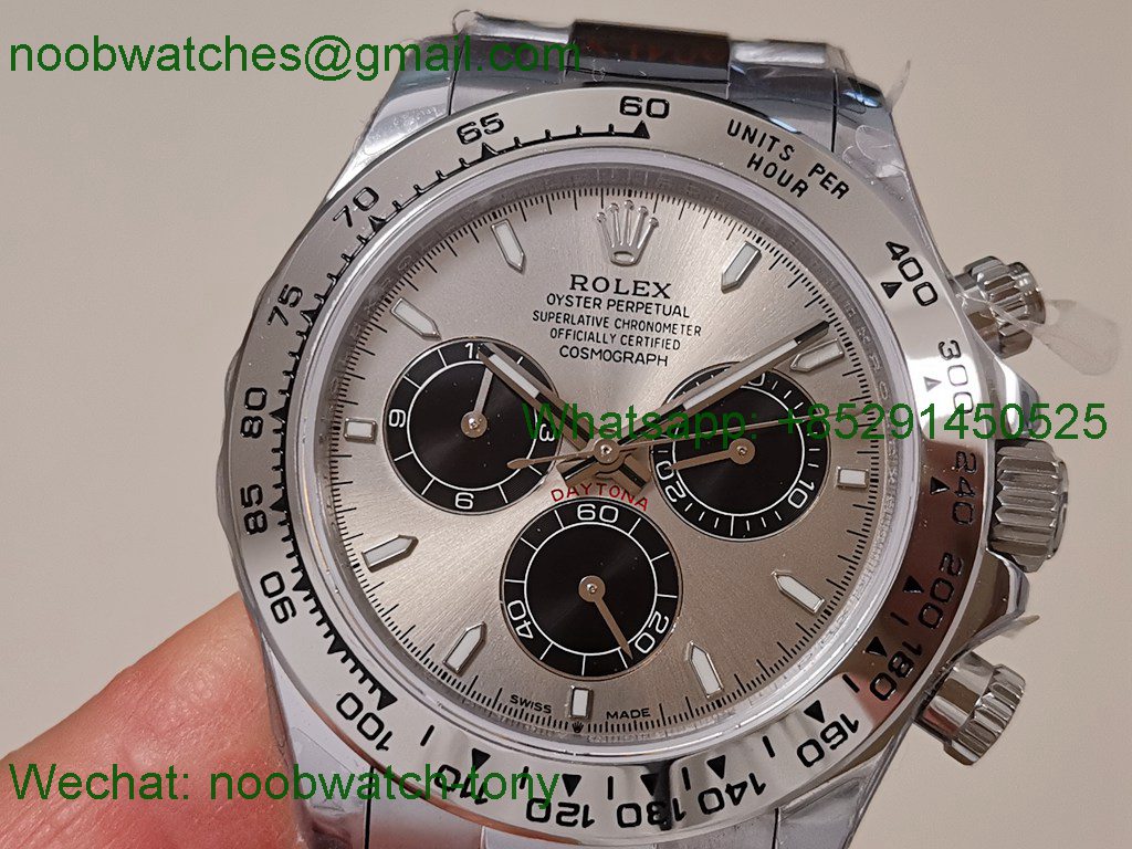 Replica Rolex Daytona 126505 Gain Weight QF 1:1 Best SuperCLone Gray Dial SH4131 V6