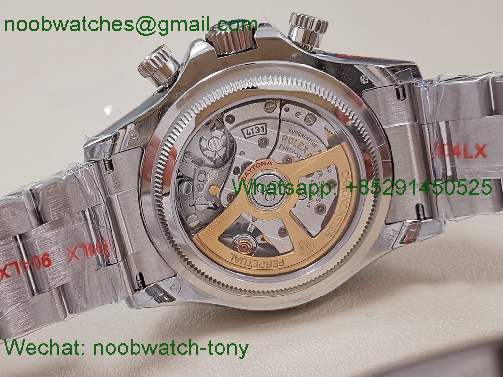 Replica Rolex Daytona 126506 Gain Weight QF 1:1 Best SuperCLone Ice Blue Dial Diamond SH4131 V6