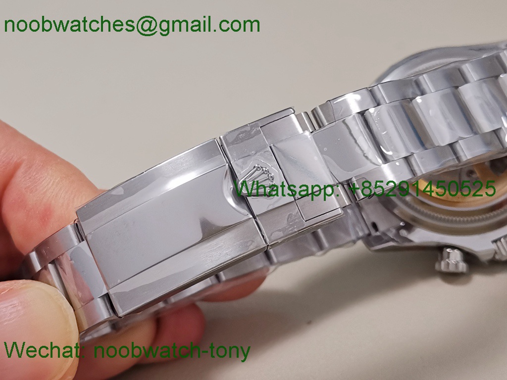 Replica Rolex Daytona 126506 Gain Weight QF 1:1 Best SuperCLone Ice Blue Dial Diamond SH4131 V6