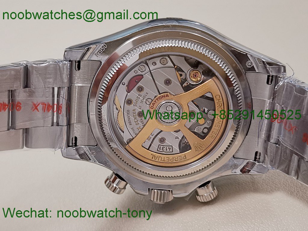 Replica Rolex Daytona 126506 Gain Weight QF 1:1 Best SuperCLone Ice Blue Dial Diamond SH4131 V6