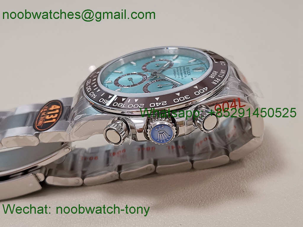 Replica Rolex Daytona 126506 Gain Weight QF 1:1 Best SuperCLone Ice Blue Dial SH4131 V6