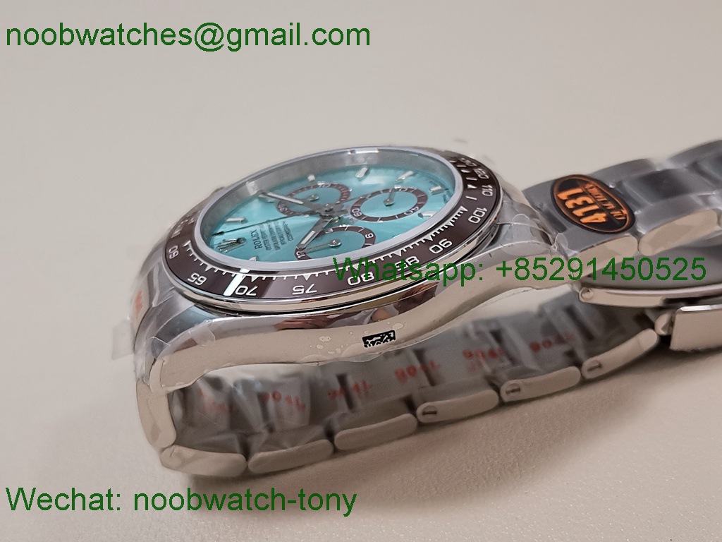 Replica Rolex Daytona 126506 Gain Weight QF 1:1 Best SuperCLone Ice Blue Dial SH4131 V6