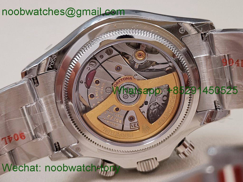 Replica Rolex Daytona 126506 Gain Weight QF 1:1 Best SuperCLone Ice Blue Dial SH4131 V6