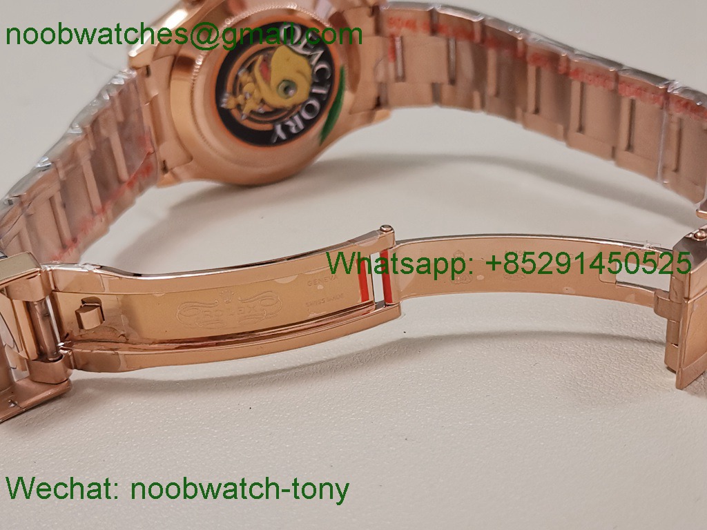 Replica Rolex Daytona 126505 Gain Weight Rose Gold QF 1:1 Best SuperClone RG Dial SH4131 V6