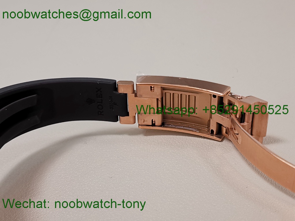 Replica Rolex Daytona 126515 Rose Gold QF Gain Weight 1:1 Best SuperCLone RG Dial Oysterflex SH4131 V11