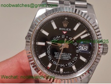 Replica Rolex Sky-Dweller 326934 ZF 1:1 Best Black Dial Jubilee 2824