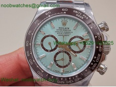 Replica Rolex Daytona 126506 Gain Weight QF 1:1 Best SuperCLone Ice Blue Dial Diamond SH4131 V6
