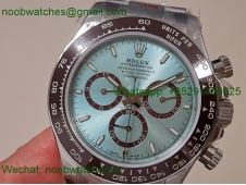 Replica Rolex Daytona 126506 Gain Weight QF 1:1 Best SuperCLone Ice Blue Dial SH4131 V6